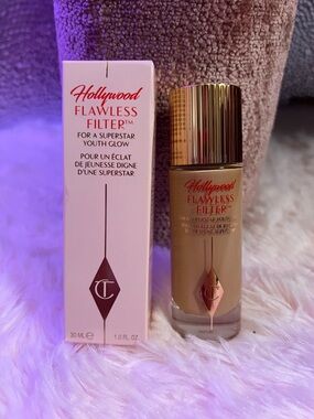4.5 NEW Charlotte Tilbury Hollywood Flawless Filter NIB full size 1 oz/ 30ml